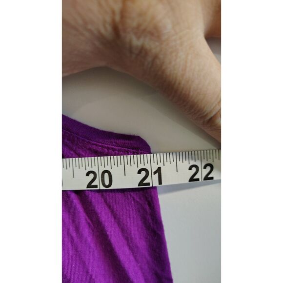 Jennifer Lopez XL Women's Purple Sleeveless Flowy Mesh Tank - Picture 5 of 6